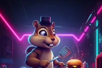 alvin fnaffnaf gray flip my burger