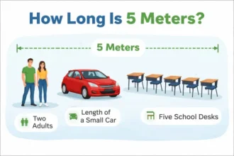 how long is 5 meters