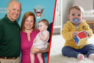 Genevieve Mecher with her parents and brother at home, spending time together privately