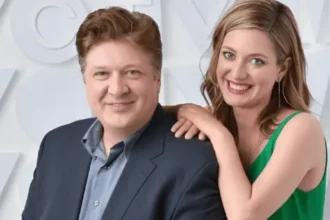 Aliza Barber and Lance Barber together, showing celebrity couple’s grounded lifestyle