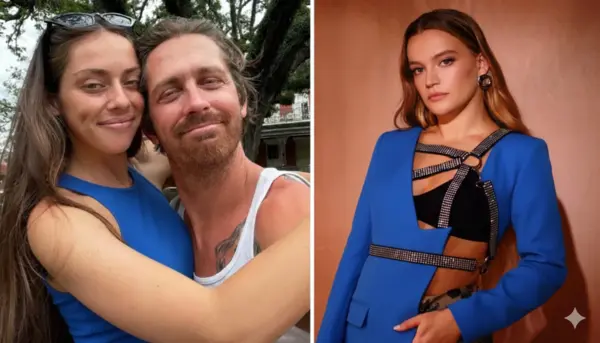 Tony Hinchcliffe with ex-wife Charlotte Jane